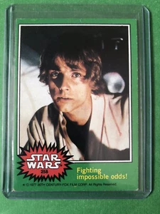 1977 Topps Star Wars  # 258 Fighting impossible odds! - Picture 1 of 2