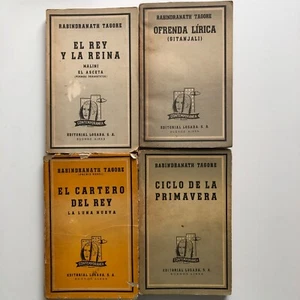 Rabindranath Tagore - Lote De cuatro Libros - Losada - Juan Ramón Jiménez - Picture 1 of 1