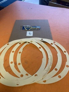 (6) VICTOR  Differential Cover Gaskets #27916 10 1/4" OD, 8 5/8" ID - Bild 1 von 3