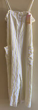 Stoney Clover LN Womens Linen Blend Striped Jumpsuit Size XS Yellow/White