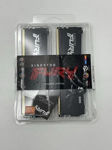 Kingston FURY Beast RGB 16 GB (2x8 GB) 6000 MT/s DDR5 CL36 DIMM, KF560C36BBEAK2-16 - Imagen 1 de 4