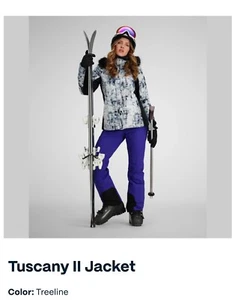 Obermeyer Women's Tuscany II Jacket - Treeline Blue 8, NEW MSRP $279 - Picture 1 of 10