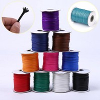 0.5mm-5mm Waxed Polyester Cord String Thread Beading DIY Jewellery String Making