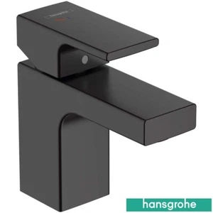 Hansgrohe Vernis Shape Matt Black Basin Mixer Tap 70 CoolStart With Pop-Up Waste - Picture 1 of 7