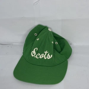 Vintage New Era Baseball Fitted DuPont Visor "Scots" Pro Model Made in USA - Picture 1 of 4