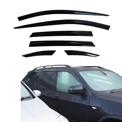 Auto Clover Wind Deflectors Set for BMW X5 E70 2007 - 2013 (6 pieces) - Image 1 of 4