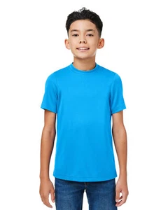 Team 365 TT15Y Youth Zone Performance Mesh T-Shirt - Picture 1 of 26