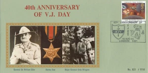 (93129) GB Cover VJ Day +40 years London SW1 1985 - Picture 1 of 1