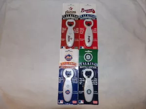 MLB VARIOS EQUIPOS HABLANDO DE ABRIDOR DE BOTELLAS CACHORROS BRAVOS ASTROS FILIS CARDENALES - Imagen 1 de 29