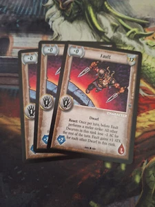 Fault x 3 | Warlord Saga of the Storm CCG | Staple Cards - Picture 1 of 1