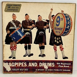 9th Regiment Pipe Band Bagpipes And Drums 12" Vinyl LP Gatefold Vintage 1958 - Picture 1 of 6