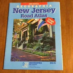 Geographia New Jersey Road Atlas large scale 2004 edition *no longer made - Picture 1 of 14