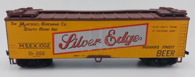 Vintage Train Miniatures TM - HO Scale Silver Edge Beer 40' Wooden Sided Reefer - Image 1 of 4
