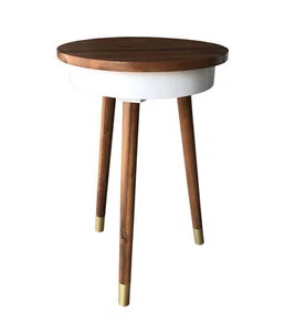 16X16X24 INCH SIDE TABLE, REMOVEABLE TOP - Picture 1 of 4