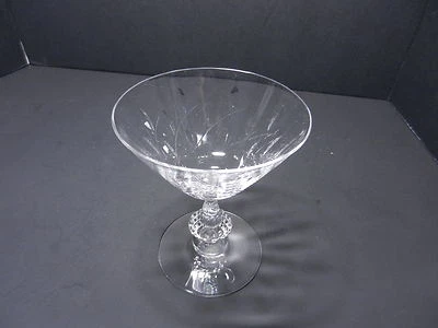 Duncan Miller Willow Sherry Glass Clear Cut Crystal 4 3/8" T ca 1953-1971 - Image 1 of 2