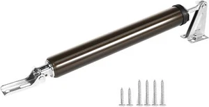 Medium Duty Screen Door Closers Kit, Adjustable Pneumatic Storm Brown - Picture 1 of 7