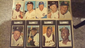 1964 TOPPS GIANTS COMPLETE SET (60) 5 GRADED CARDS EX-MINT CONDITION (NICE SET) - Picture 1 of 20