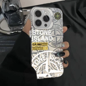 Funda protectora Stone Island para teléfono iPhone 12 13 14 15 16 Pro Max Plus - Imagen 1 de 19