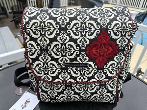 Petunia Pickle Bottom NWT Red White And Black Luxury Diaper Bag - Picture 1 of 10