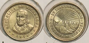 Nicaragua 1954 5 Centavos BU P290207 combine shipping - Picture 1 of 3