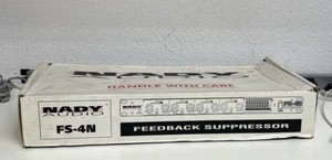 NADY AUDIO FS-4N FEEDBACK SUPPRESSOR Professional Rack Mountable FOR PART READ - Picture 1 of 23