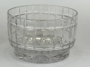 Vintage Dresden Hand Cut 8 X 5 Heavy Lead Crystal Bowl - Picture 1 of 4