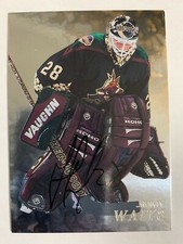 1998-99 Be A Player BAP Signature Series Autographs Jimmy Waite Auto #260