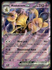 Alakazam ex - Promo Holo SV: Scarlet & Violet Promo Cards 050 NM Pokémon TCG - Picture 1 of 2