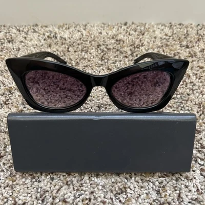 Gafas de sol Guess Cat Eye marco negro gris humo lentes degradadas GF0346 01B Foto 1 de 4