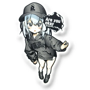 Wellness-Check Girlie ✦ B-Side Label Sticker - Picture 1 of 6