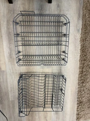 ASKO Dishwasher Upper & Lower Basket Racks Set Gray - RUST FREE - image 1 of 4