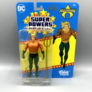 NEW McFarlane DC Super Powers Aquaman Gold Chase Figure – Sealed - Picture 1 of 5