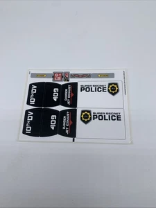 LEGO® HOJA DE PEGATINAS SOLO 70815 SUPER SECRET POLICE DROPSHIP NUEVO - Imagen 1 de 2