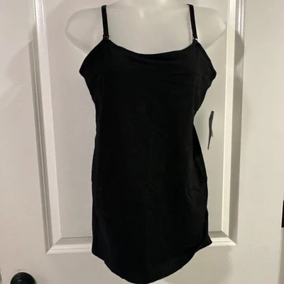 Motherhood Maternity Clip Down Nursing Cami Black, XS, NWT - Image 1 of 3