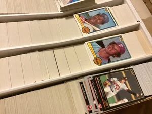 Lot (3200) 1983 Donruss (2) 1992 (1) 1990 (1) Row Baseball Cards Mostly Unsearch - Picture 1 of 7