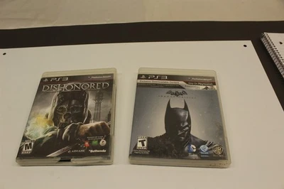 Video Game Lot of 2 PlayStation 3 - Dishonored & Batman Arkham Origins - Image 1 of 4