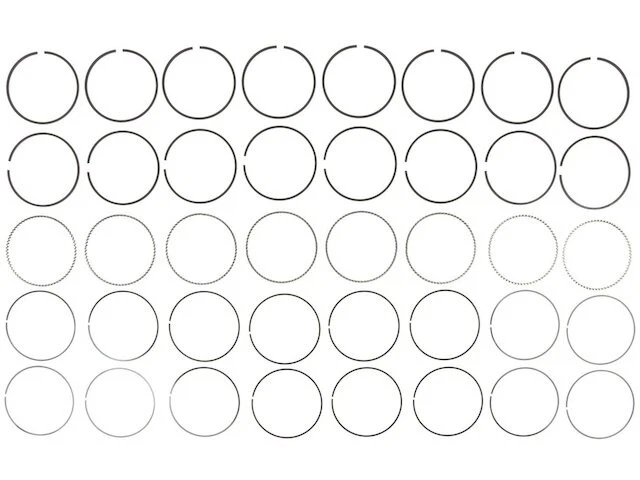 Комплект поршневых колец Mahle 82FWNK49 для Pontiac Grand Prix 2005 2006 2007 2008 - Изображение 1 из 1