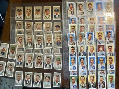 4 sets of 1930s John Player Cricket Cigarette Cards - Bradman, Hammond, Larwood - Image 1 of 4