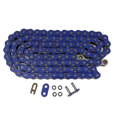 Cadena de transmisión de junta tórica azul 525x108 para Suzuki SV650S se adapta a modelos 1999-2007 Foto 1 de 4