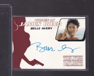 James Bond Archives 2014 Women of Bond autograph card WA39 Belle Avery as Linda - Picture 1 of 2