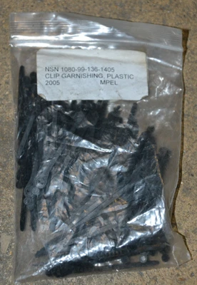 British Army Camo Net Garnish Clips Cable Zip Ties Camouflage Netting Shooting - Image 1 of 3