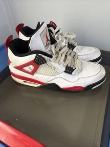 Jordan 4 Retro Red Cement - DH6927-161 - Size 14 - Picture 1 of 8