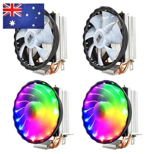 SNOWMAN 2 Heat Pipes CPU Cooler RGB 120mm PWM 3Pin 4Pin for PC CPU Cooling Fan - Afbeelding 1 van 18