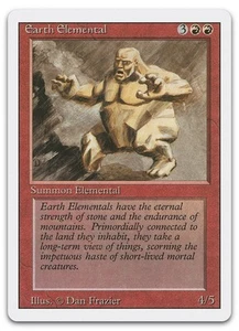 Earth Elemental (NM) Revised Edition 3ED Magic MTG - Picture 1 of 2