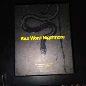 Your Worst Nightmare Card Game by PRESSMAN SCARY NIGHTMARES SPIDERS NEW - Bild 1 von 2