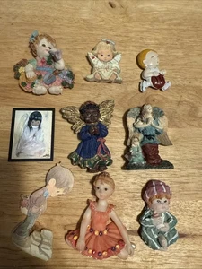 Children Themed Refrigerator Magnets Lot Angels, Ballerina, Etc - Picture 1 of 10