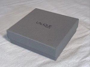 Lalique Paris Empty Retail Box 5 x 5" ~ Was For Perfume Flacon Bottle - Picture 1 of 16