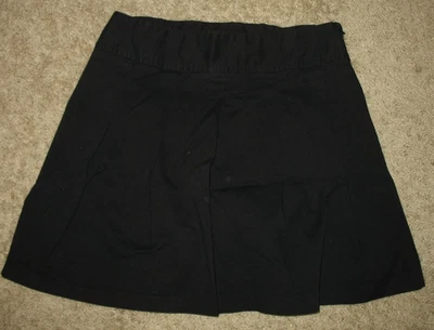 Childrens Place Girls Pleated Black School Uniform Skirt w/shorts Size 16 - Image 1 of 3