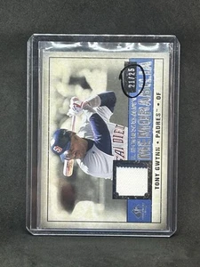Memorabilia legendaria SP 2008/25Tony Gwynn #LM-TG3 HOF B8 - Imagen 1 de 2