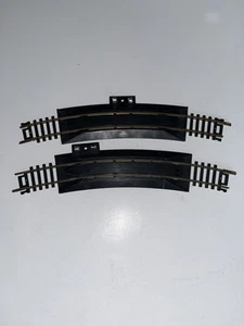 2 HO Scale #25671 TYCO & Life-Like Curved Terminal Track 18R Rerailers - Picture 1 of 2